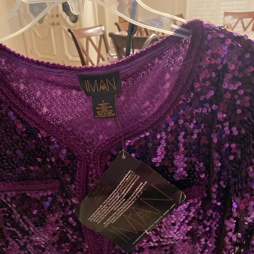 Iman sequined jacket - Picture 2 of 3
